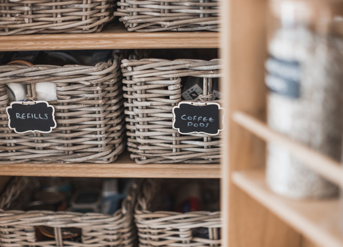No more clutter in the pantry