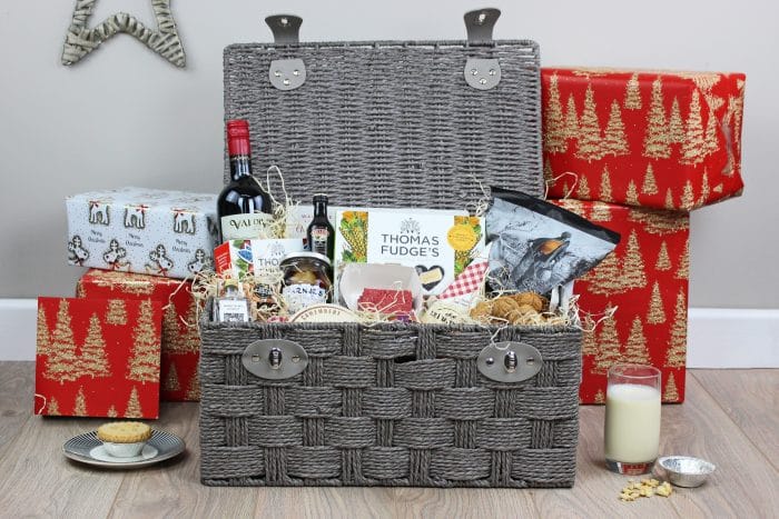 Grey Rope Storage Hamper Basket