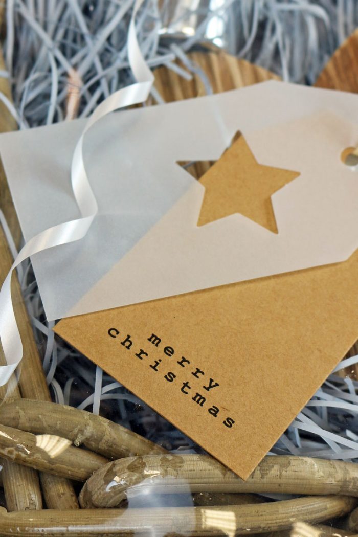 Layered Christmas Gift Tag