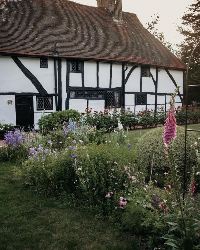 700 year old cottage garden