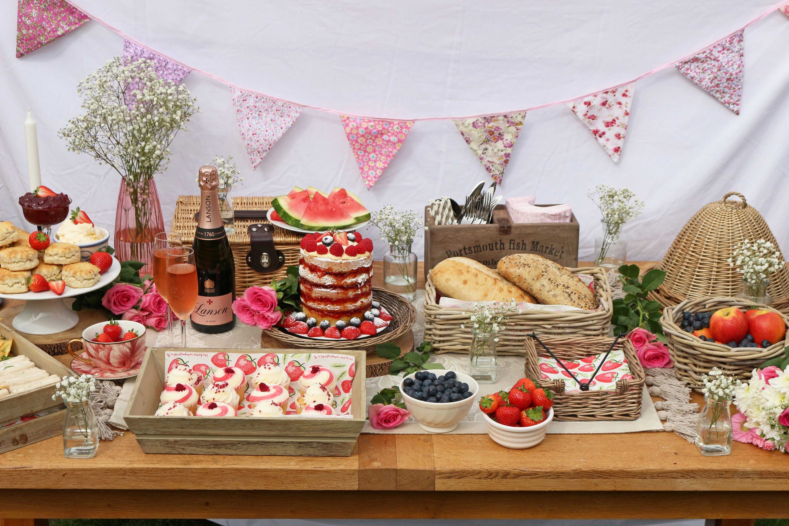 Rustic Wicker Wedding