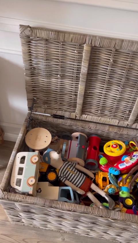 Wicker Storage Trunks