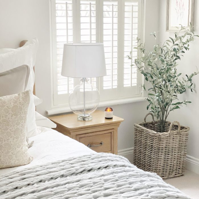 Grey & Buff Rattan Wicker Planters