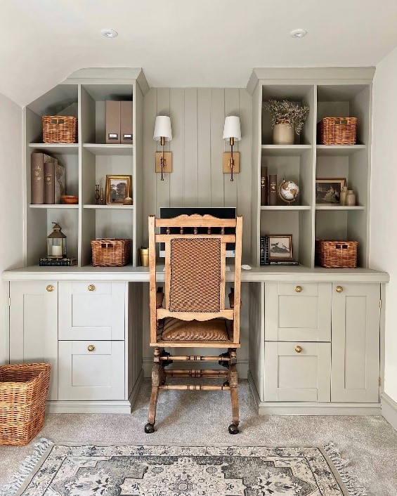 Honey Rattan Wicker Storage Baskets