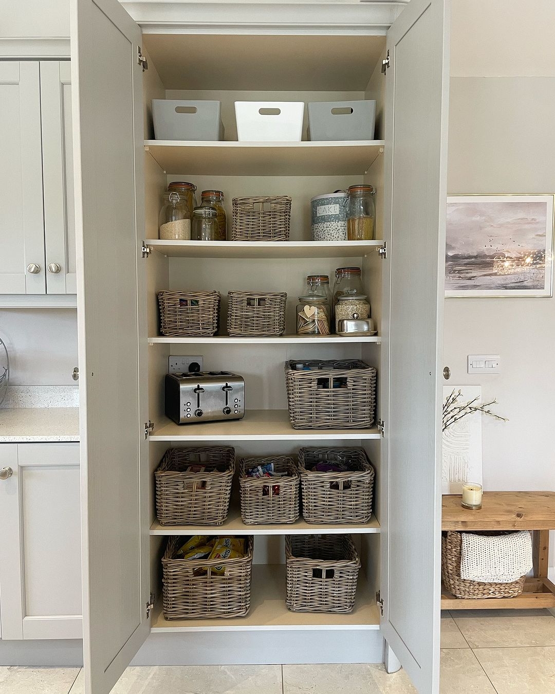 Featured this month beautiful storage organisation for busy mums