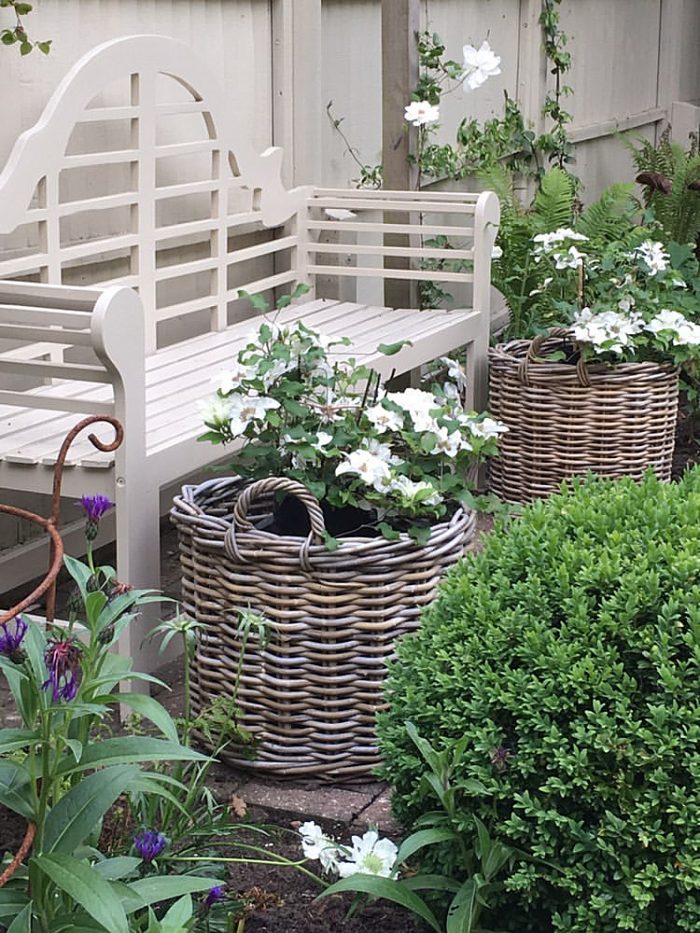 Wicker Planter Collection