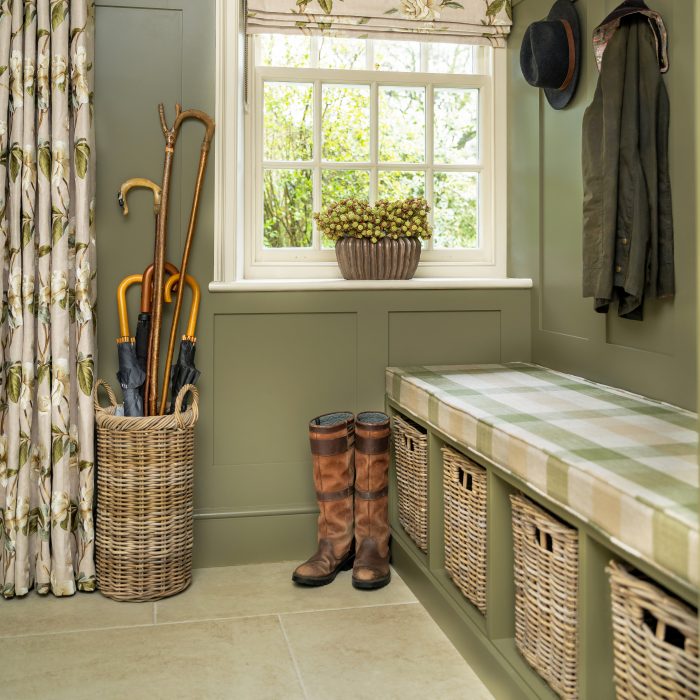 Wicker Storage Baskets For A Stylish Bootroom