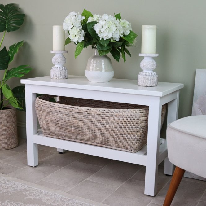 Purbeck Rectangular Rattan Storage Basket