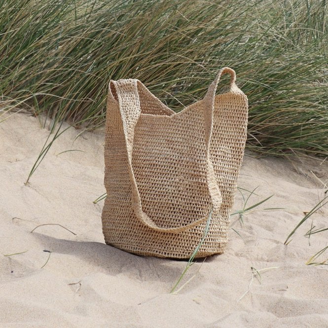 Boho Crossbody Raffia Crochet Bag 