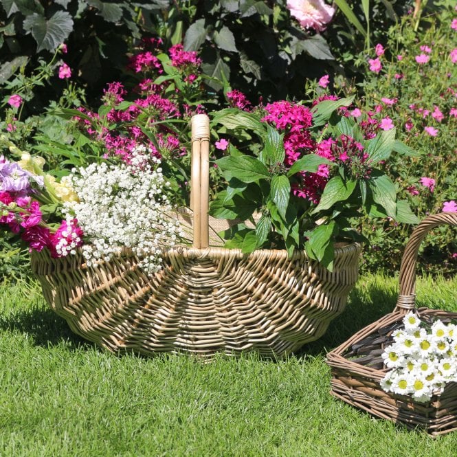 Bramshaw Wicker Trug Basket