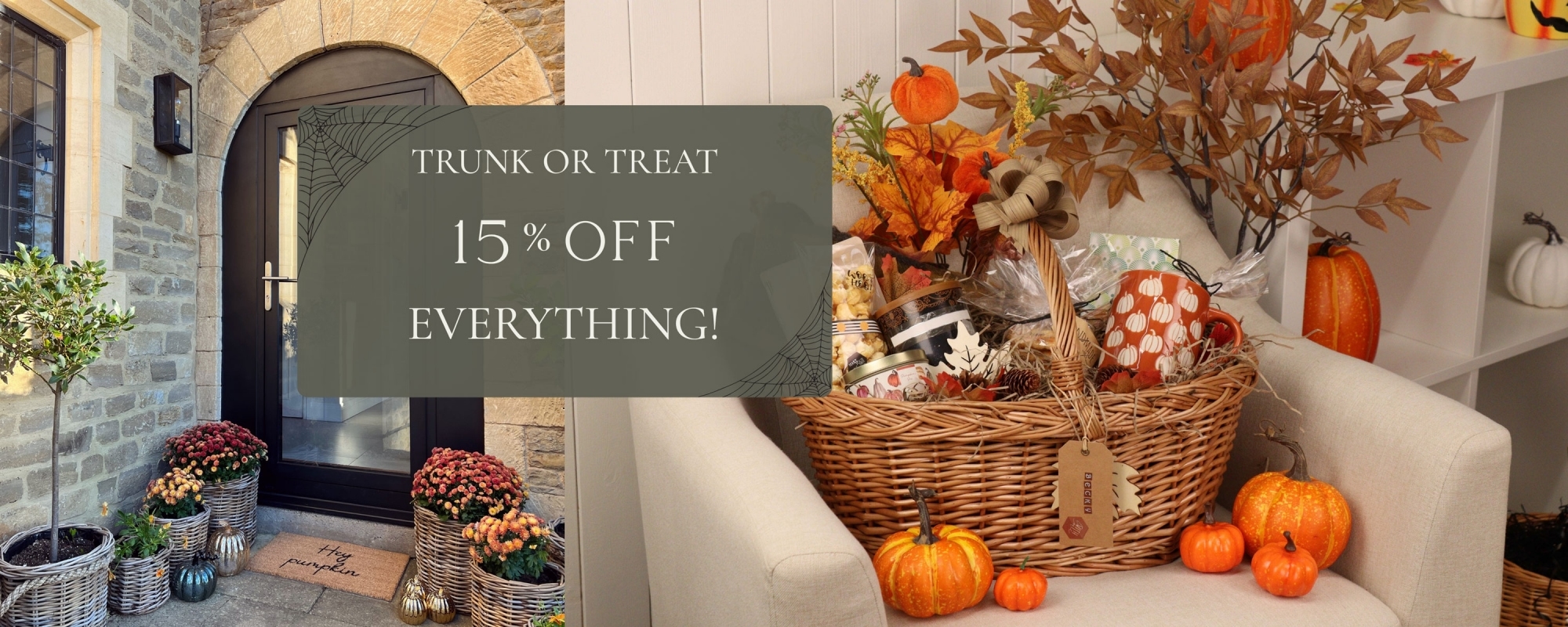 Trunk or Treat 15% off Everything 2026