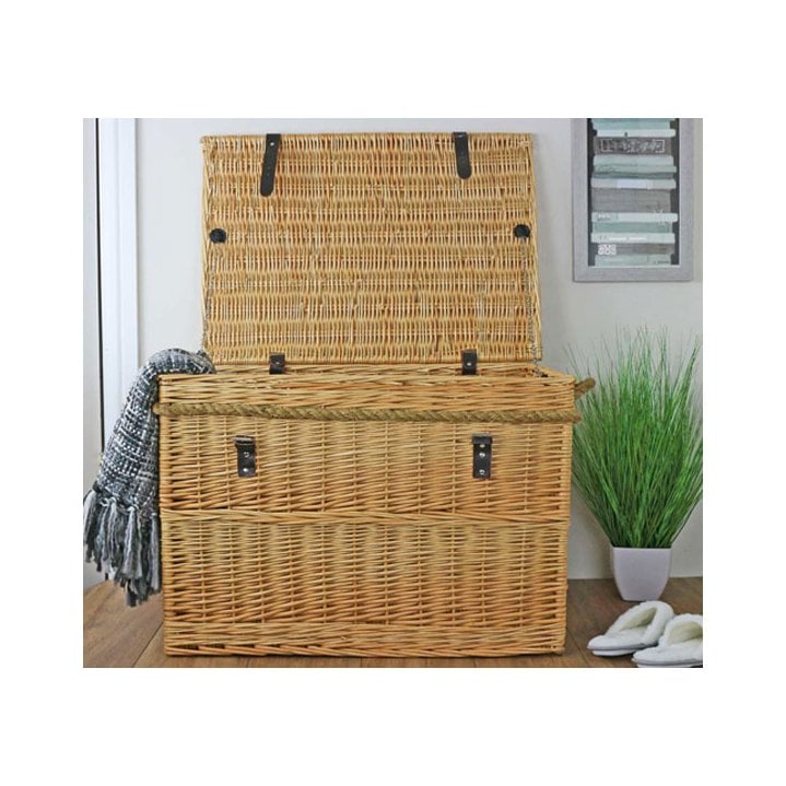 Win an XL Natural Wicker Storage Trunk (Worth over £100)