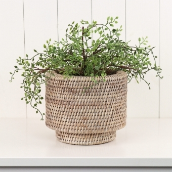 Purbeck Rattan Indoor Wicker Plant Pot