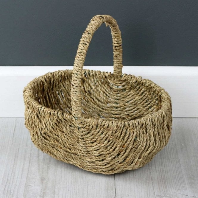 Seagrass Small Child's Size Shopping Basket