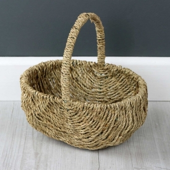 Seagrass Small Child's Size Shopping Basket