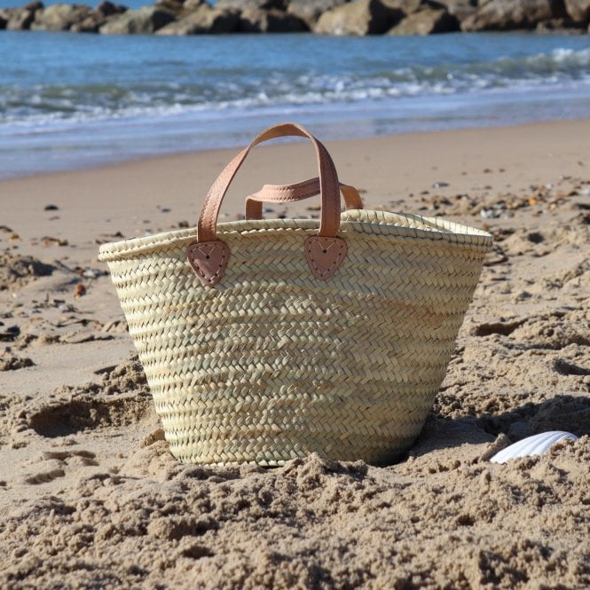 Small Woven French Market Basket